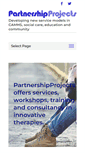 Mobile Screenshot of partnershipprojectsuk.com